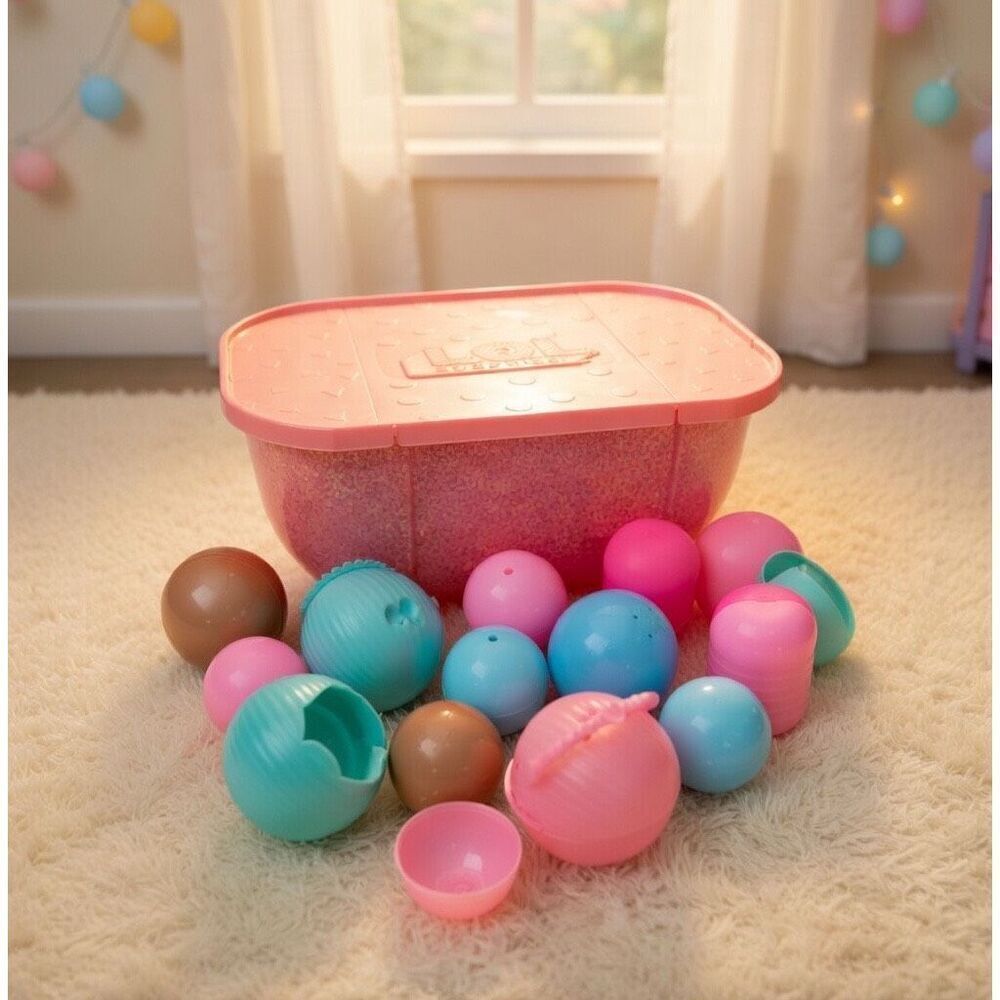 Empty LOL Surprise Storage Containers  large and small 11 Containers